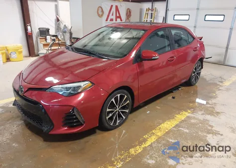 2018 Toyota Corolla Se z USA, uszkodzony, nr VIN 2T1BURHE4JC001676